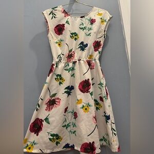 Old Navy White Floral Mini Dress